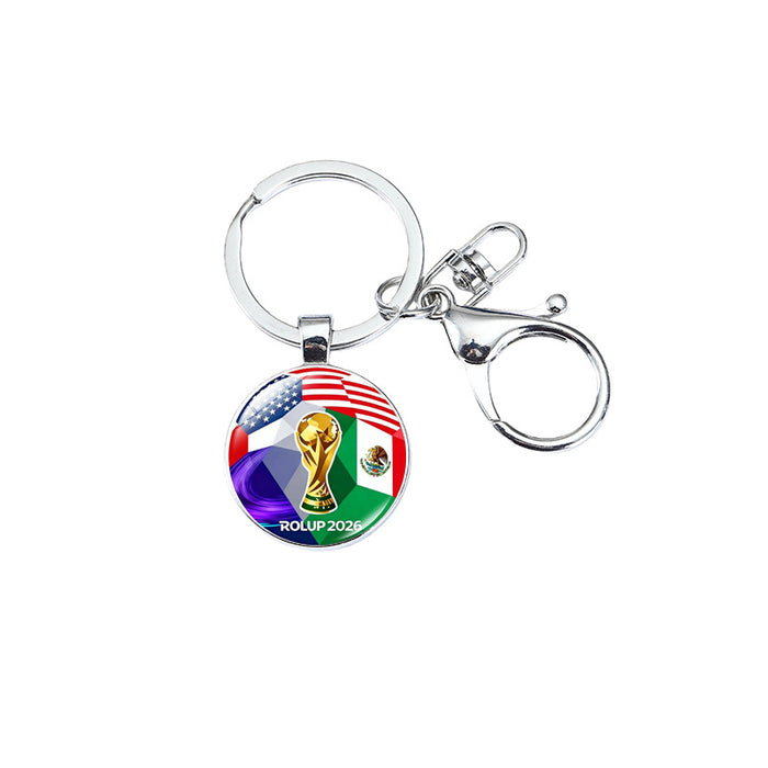 Wholesale Football keychains for bags,  clothes,  decorations,  and pendants