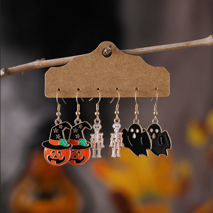Wholesale 3 Pairs Irregular Earring Set Stylish Fashion Accessory Gift