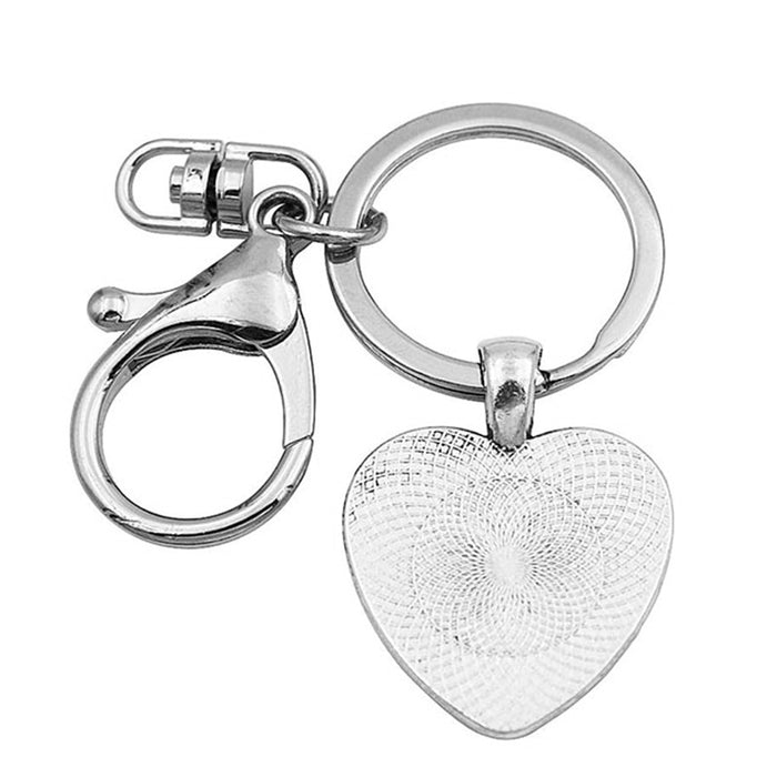 Wholesale Cartoon Heart Pendant Keychain Charm
