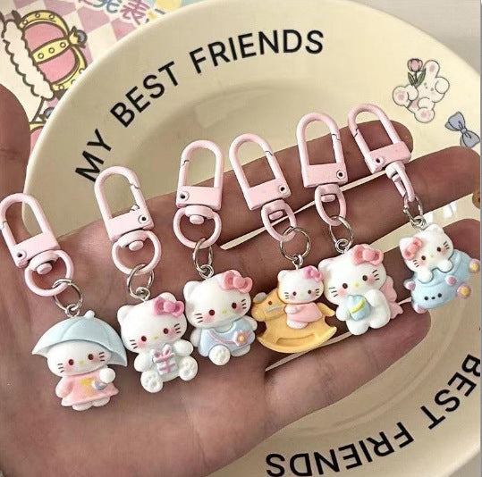 Wholesale Keychain Cute Cartoon  Pendant  Accessories Gift Small Gift Keychain