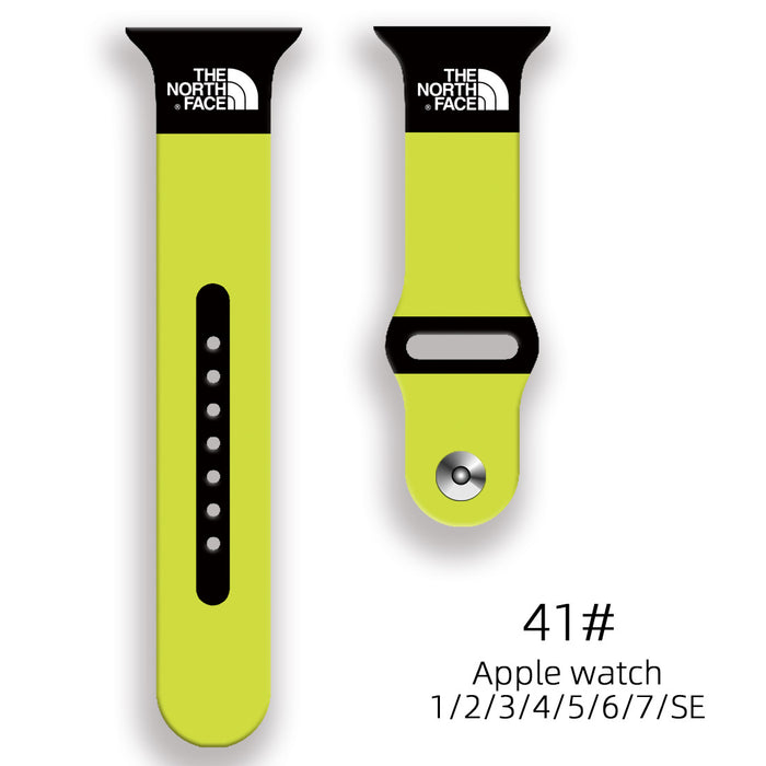 Wholesale Personalized Printed Silicone Watch Strap JDC-WD-NuoQi014