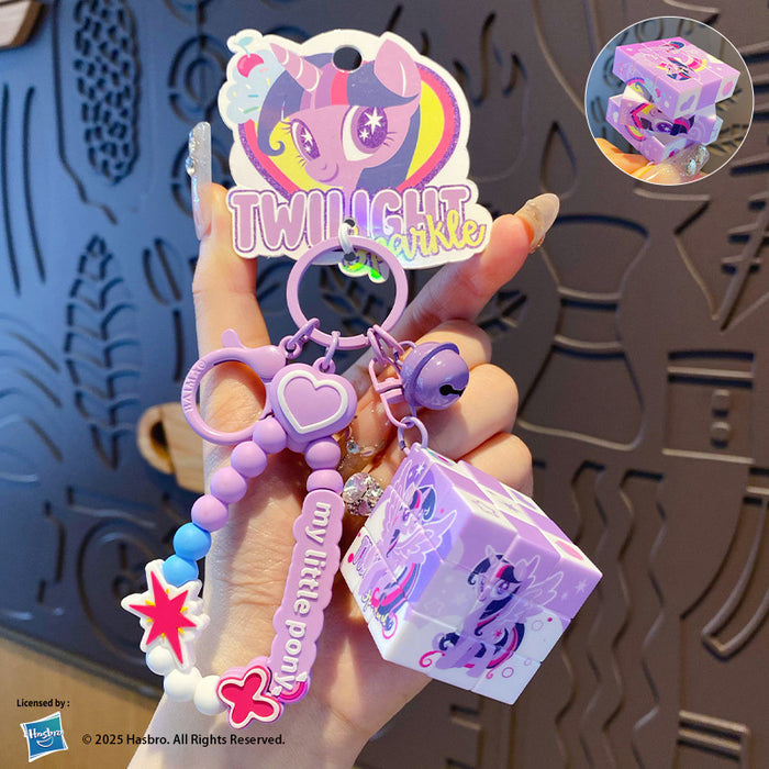 Wholesale Magic Cube Keychain Creative Mini Third Stage Decompression Puzzle Keychain Backpack Pendant