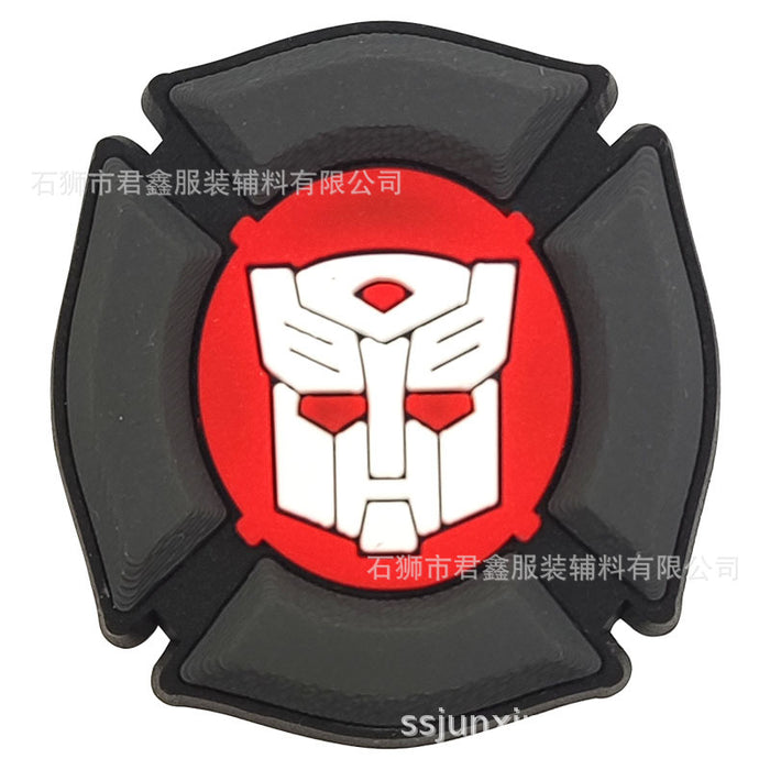 Wholesale 50pcs Cartoon Hole Shoes Buckle Decorative Buckle  Shoes Charms