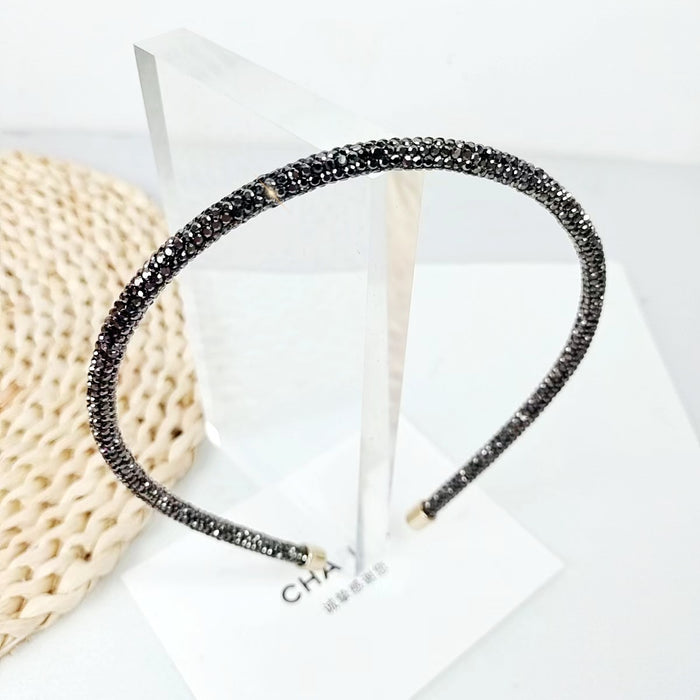 Wholesale Thin Edge Rhinestone Headband JDC-HD-YingT006