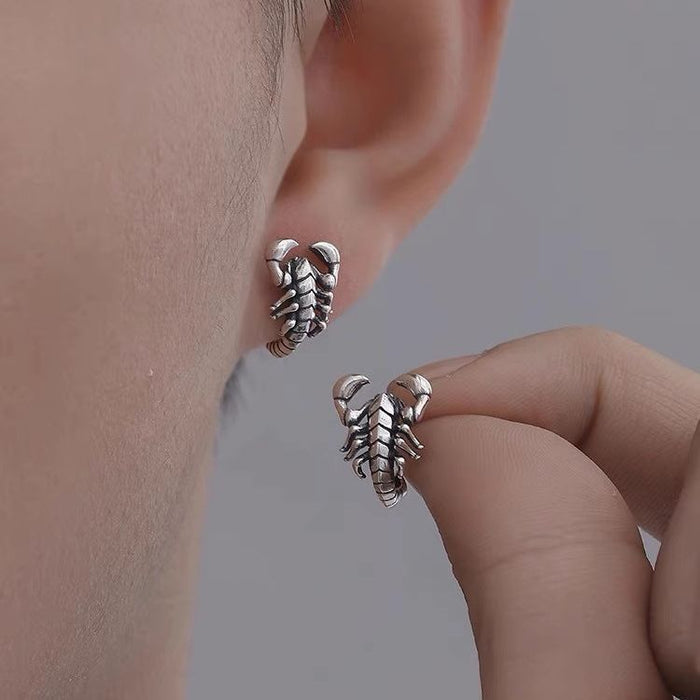 Wholesale Copper Scorpion Men's Earrings JDC-ES-YXYY001