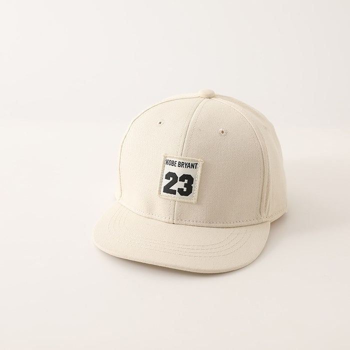 Wholesale Trendy Kids Embroidered Letter Flat Brim Baseball Cap Unisex Green Boston Sunscreen Casual Resale Accessory