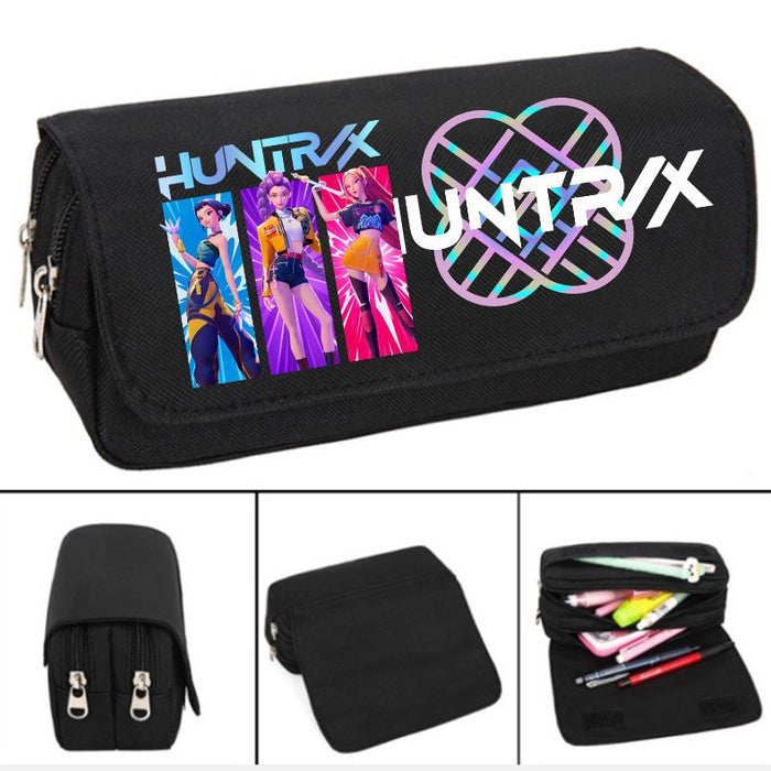 Wholesale Anime KPOP pencil case large capacity pencil bag