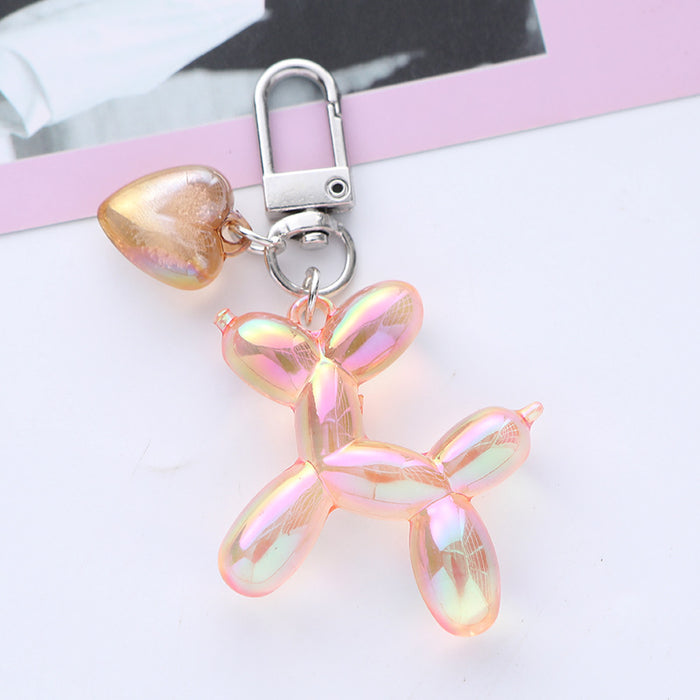 Wholesale Balloon Dog Pendant Earphone Case Bag Decoration Accessories Keychain