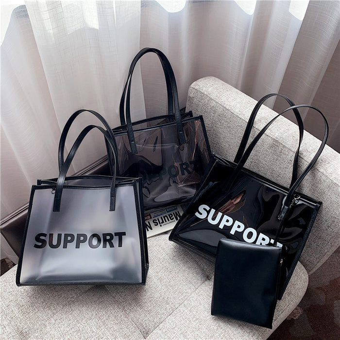 Wholesale Fashion shoulder bag, casual versatile commuting tote bag