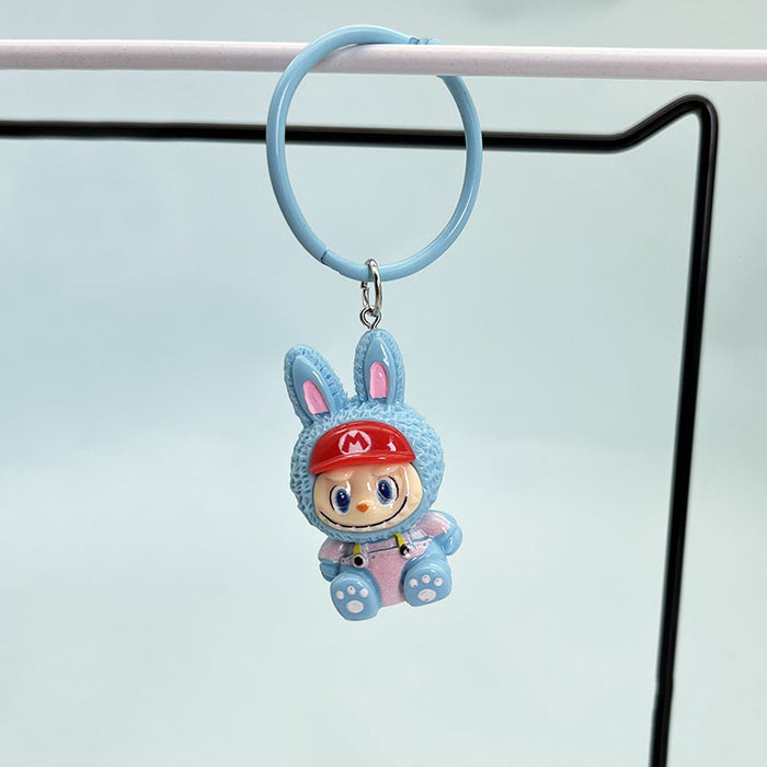 Wholesale Cute cartoon pendant doll small accessory keychain Mobile phone case decoration