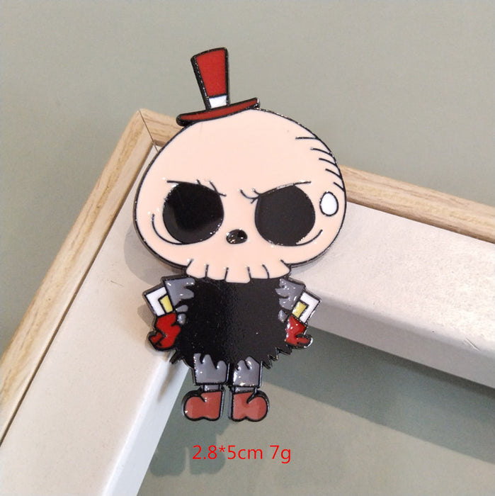 Wholesale Brooch Cartoon Metal Enamel Badge Gift Bag Accessories