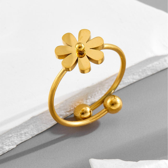 Wholesale Ring jewelry with an open mouth ring, light luxury and high-end jewelry