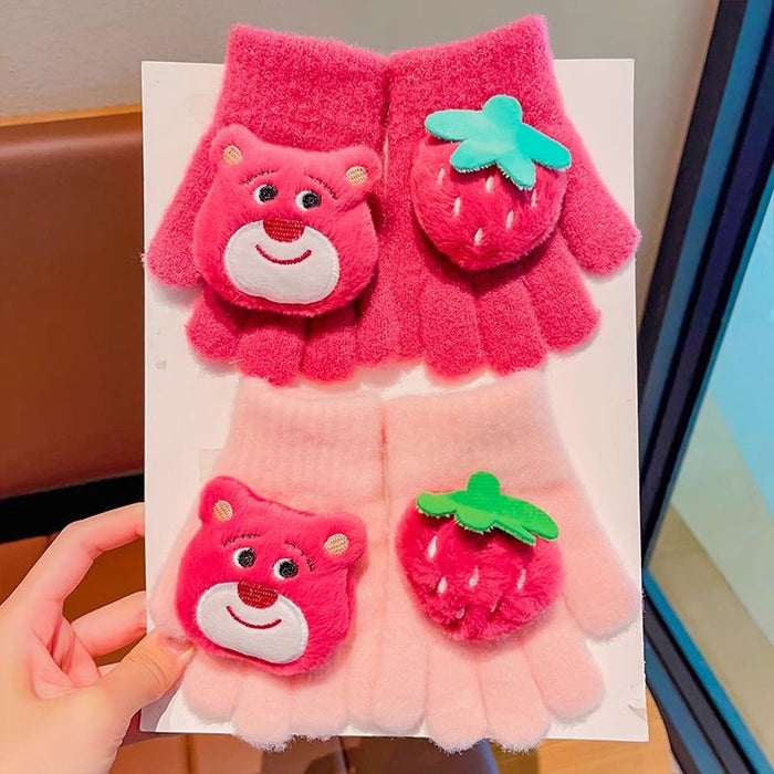 Wholesale Cute Cartoon Winter Gloves