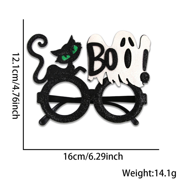 Wholesale  Pumpkin Glasses Decoration Photo Props Children' s Ghost Festival Party Dress-up Horror Bat Skull Glasses