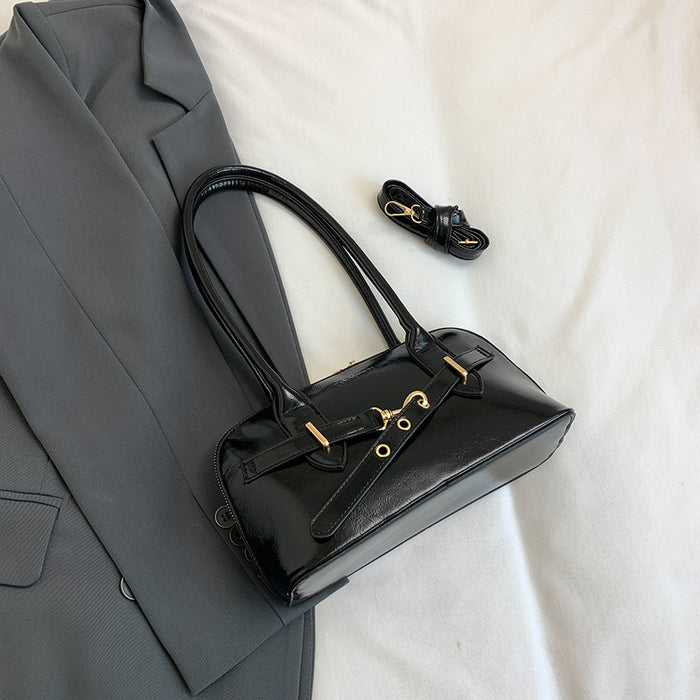 Wholesale Vintage Handheld Commuter Bag with Large Capacity Underarm Bag