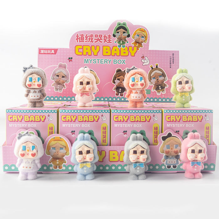 Wholesale Crown flocking ornaments doll children' s toy blind box