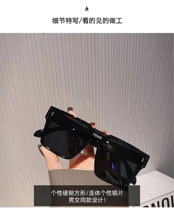 Wholesale Sunglasses for men and women, large frame sunglasses, UV resistant, fashionable and trendy glasses