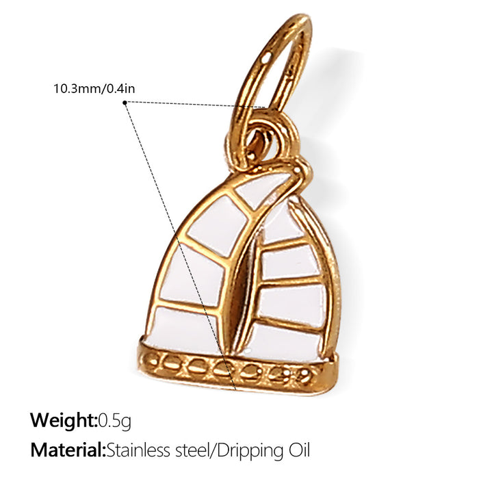 Wholesale  Pendant Accessories Inlaid Rhinestone All-match Pendant Inlaid Glass Stone Round Pendant Necklace