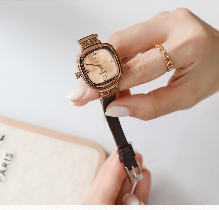 Wholesale Alloy Square Quartz Watch JDC-WH-XCD007