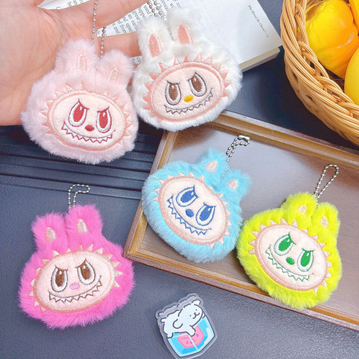 Wholesale Squeaky Doll Keychain Pendant Cute e Rag Doll Small Hanging Mobile Phone Case