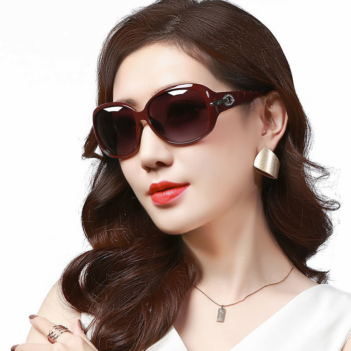 Wholesale Sunglasses, women's sunglasses, women's round face driving glasses, sun protection and UV protection sunglasses