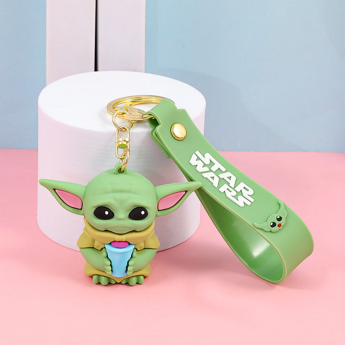 Wholesale   Cute Cartoon Doll Keychains