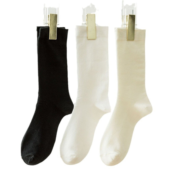 Wholesale Middle tube pile socks, pure cotton socks, long socks