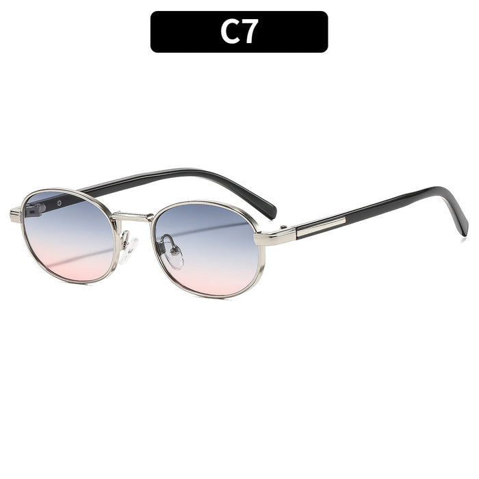 Wholesale Metal Retro Square Sunglasses UV400 Outdoor Fashion Cycling Gift