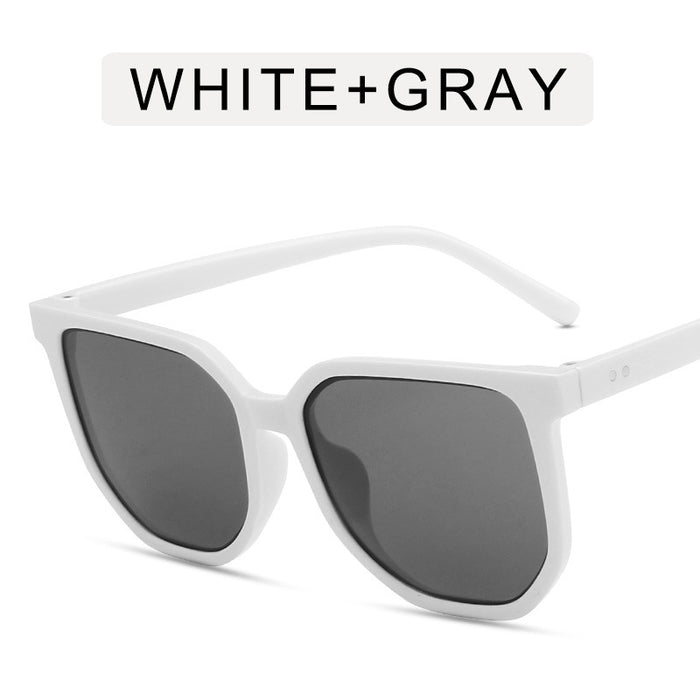 Wholesale Polygonal frame rice nail sunglasses, new fashionable and simple sunglasses, sun shading beach glasses