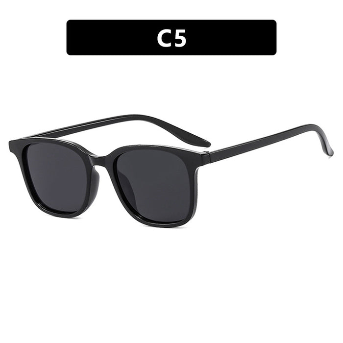 Wholesale Retro square small frame sunglasses, fashionable and trendy sunscreen sunglasses, sunglasses
