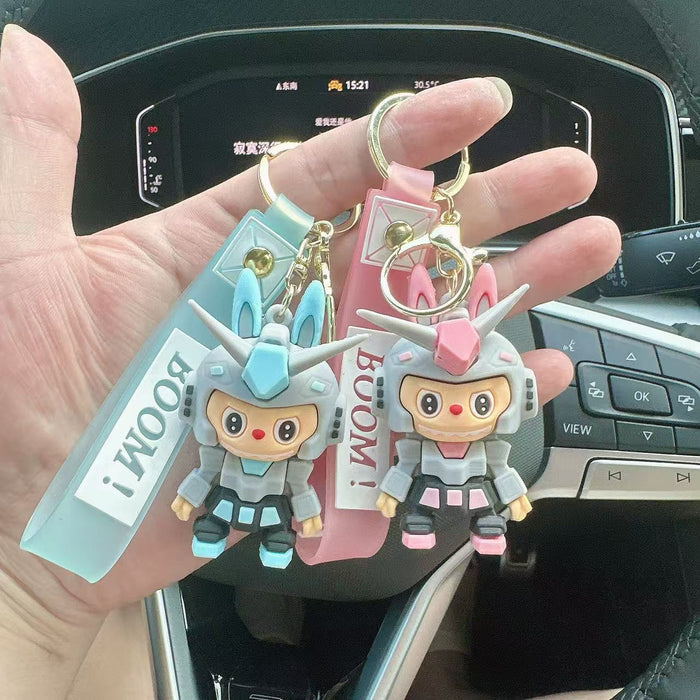 Wholesale Cartoon Mecha Keychain Pendant Keychain