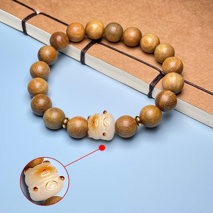 Wholesale Green Sandalwood Red Sandalwood  Women's Cultural Play Activities Drainage Gifts Friends Gifts Small Gifts