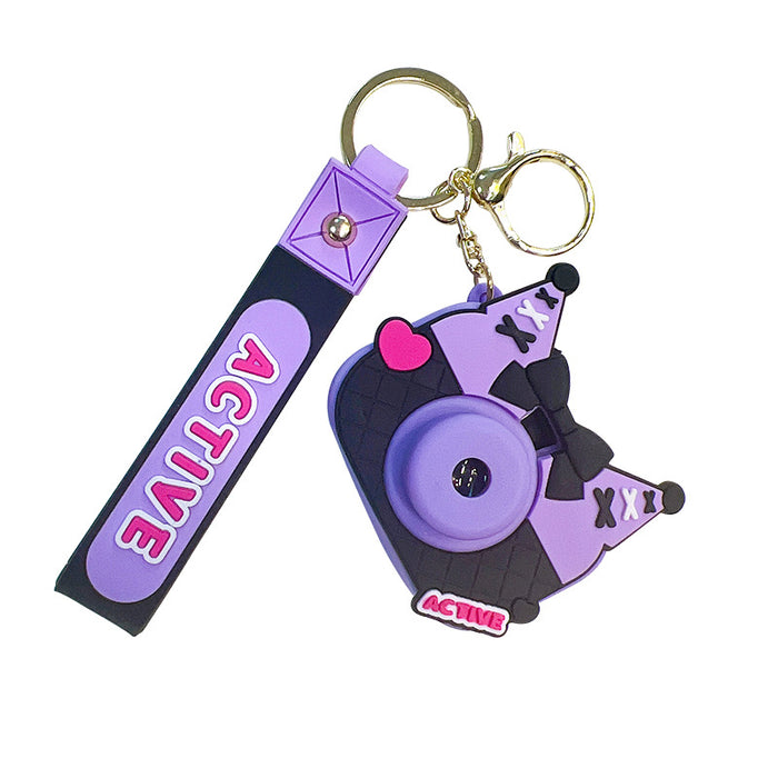 Wholesale Creative Cartoon Plastic Camera Keychain（S） JDC-KC-YanG042