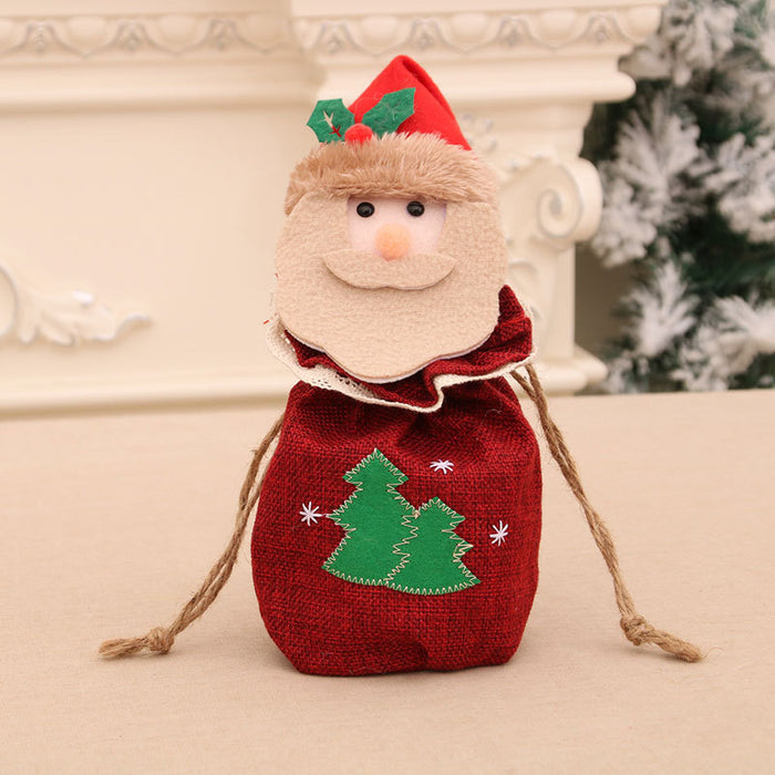 Wholesale Christmas Apple Bag, Handbag, Christmas Eve Gift Bag, Kidsren' s Small Gift Bag, Christmas Apple Bag