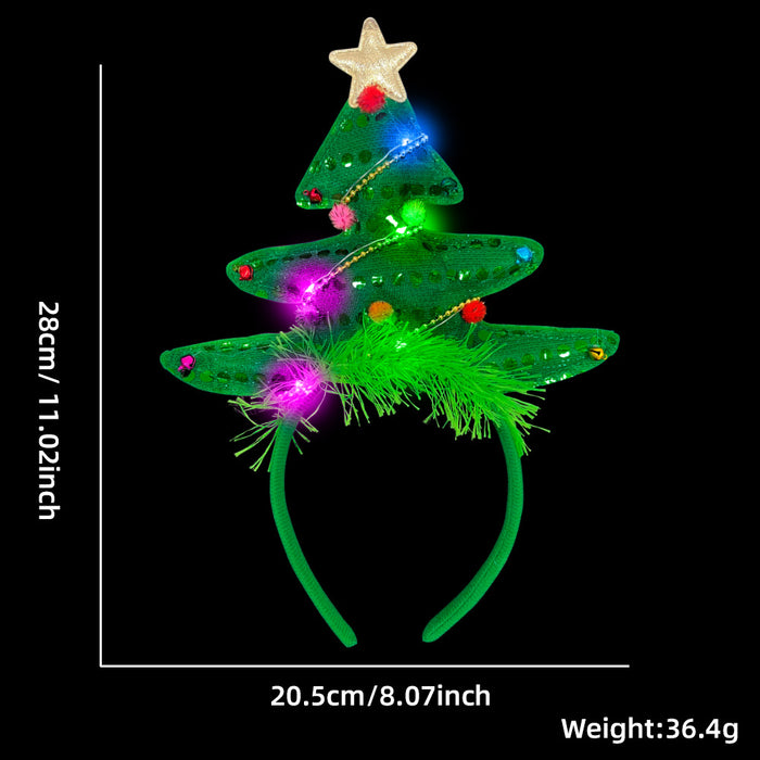 Wholesale Christmas Decorative Headband Elf Hat Headwear Party Supplies  Leg Headband