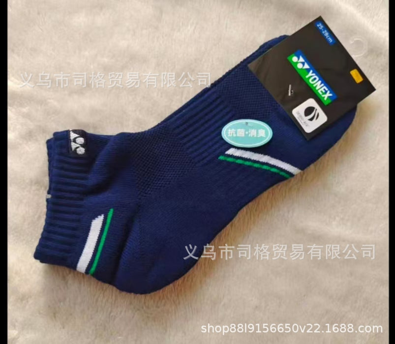 Wholesale Badminton socks embroidered short tube, mid tube, outdoor running socks, sweat absorbing and anti slip sports