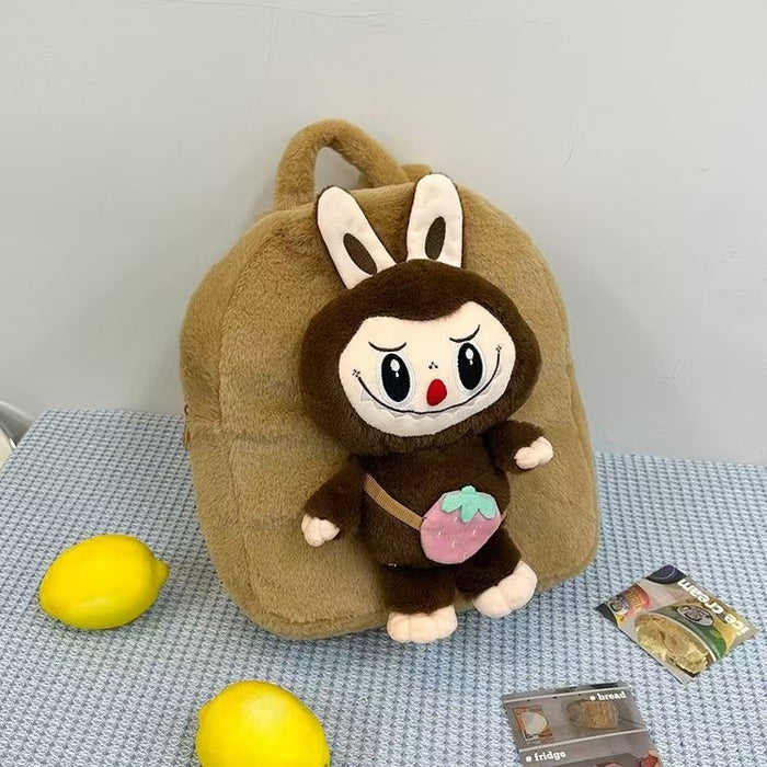 Wholesale Backpack Doll Plush Toy Backpack Cute Cartoon Surrounding Student Backpack