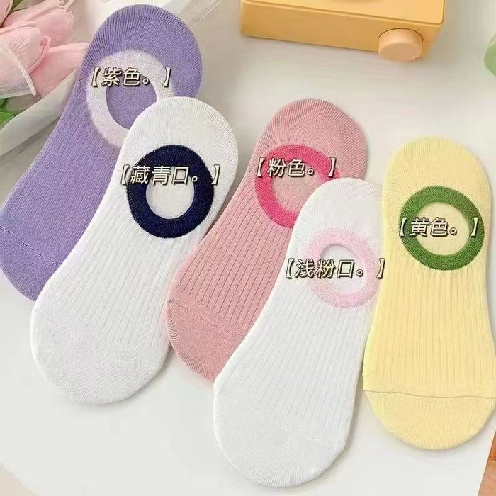 Wholesale Socks, boat socks, thin socks, no drop, breathable heel, shallow mouth, boneless short socks