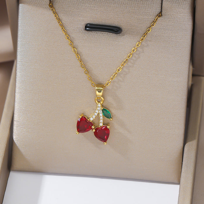 Wholesale Necklace Colored Zircon 26 English Letter Pendant Fashion Letter Pendant Jewelry