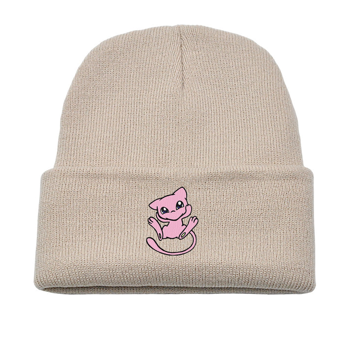 Wholesale Cartoon Embroidery Acrylic Wool Knitted Hat JDC-FH-HaiPu008