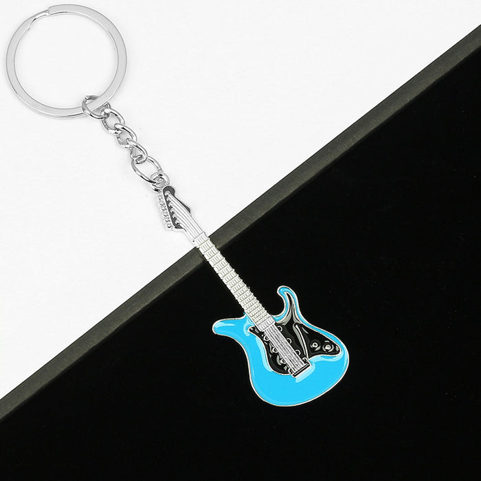 Wholesale Metal Musical Instrument Keychain Bag Pendant JDC-KC-Aohong006