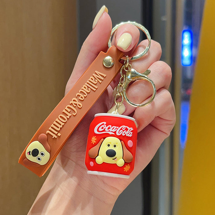 Wholesale Cartoon cute keychain for bags and cars