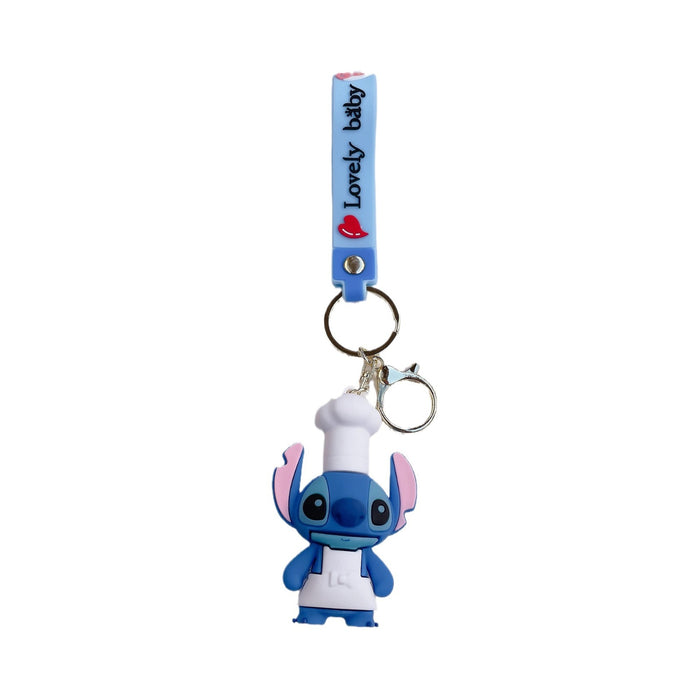 Wholesale Cute Cartoon PVC Doll Keychains (F) JDC-KC-JuShu017