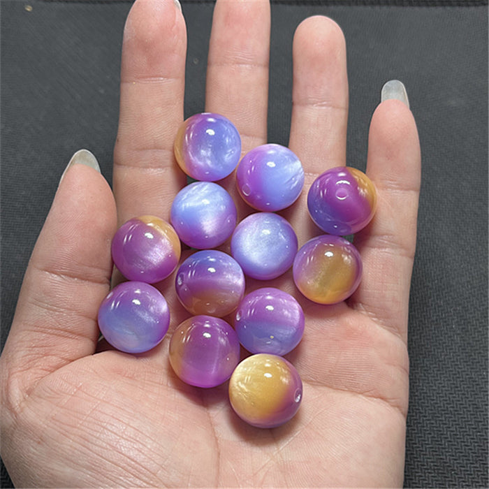 Wholesale 200pcs 16MM Cat Eye Resin Beads JDC-BDS-Xiaox003