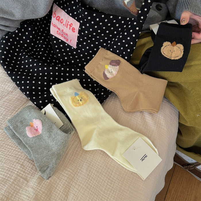 Wholesale Cartoon tube socks, sweat absorbing socks