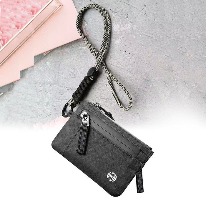 Wholesale RFID Blocking Travel Wallet Nylon XPAC Urban Simplicity Nylon Key Wallet Unisex Daily Gift Fashion Accessory