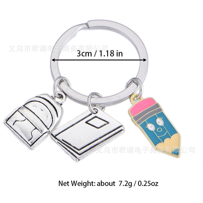 Wholesale Jewelry Pendant Learning Tool Key Chain Small Gift