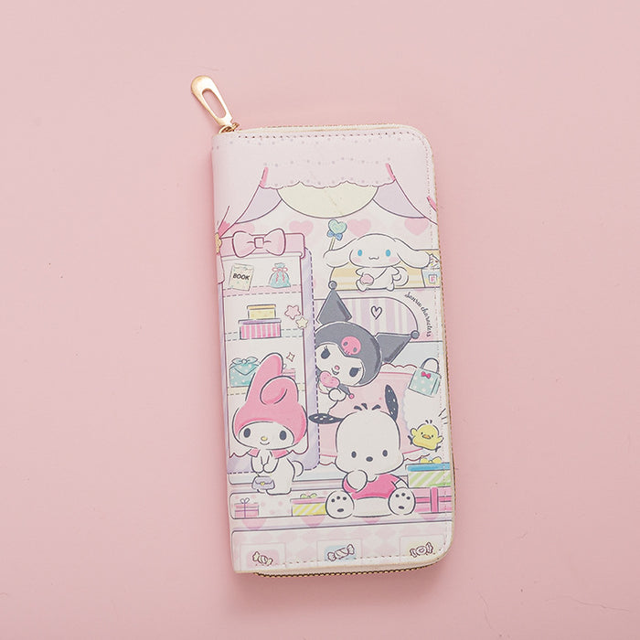 Wholesale Cute Zipper Texse Wallet