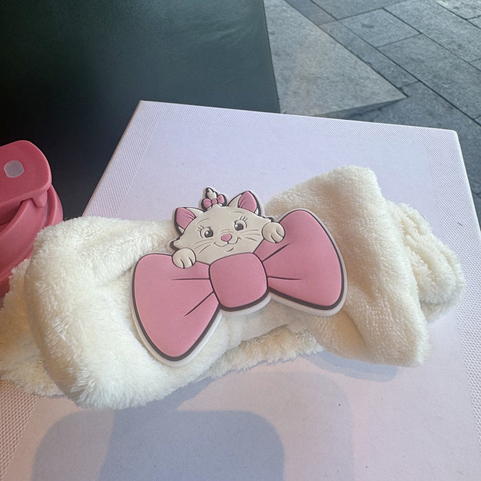 Wholesale Cartoon cat face wash headband