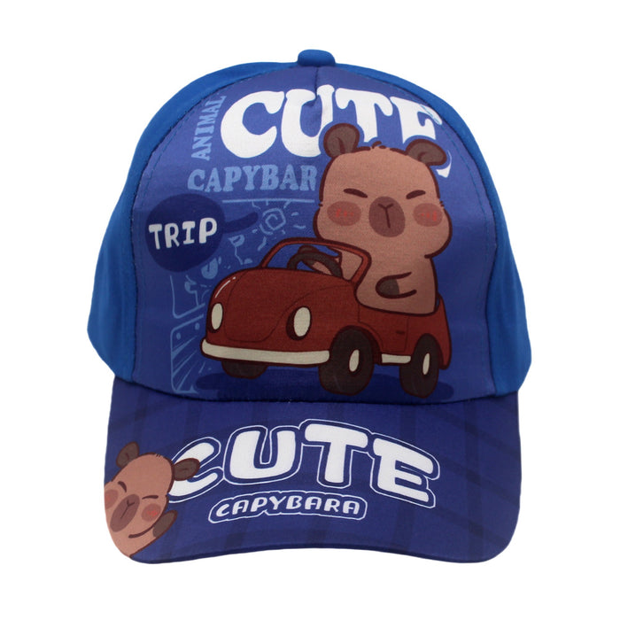 Wholesale Kapibala Print Children' s Baseball Hat